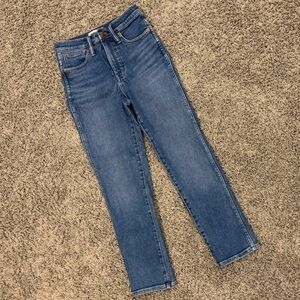 Madewell Stovepipe Jeans, size 25